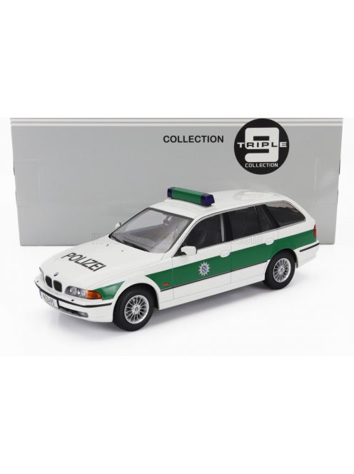 TRIPLE9 - BMW 5-SERIES (E39) TOURING SW STATION WAGON POLIZEI 1998 WHITE GREEN