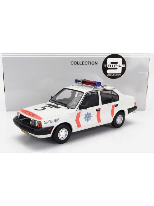 TRIPLE9 - VOLVO 340 DL DUTCH POLICE RIJKSPOLITIE 1987 WHITE ORANGE