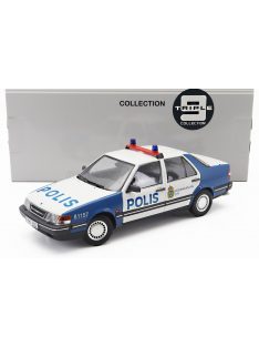 TRIPLE9 - SAAB 9000 CD TURBO POLIS 1990 WHITE BLUE