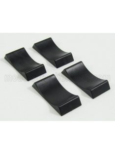   TRIPLE9 - ACCESSORIES SET 4X CUNEO BLOCCA RUOTE - 4X CAR STOPPERS BLACK