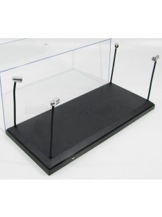   TRIPLE9 - VETRINA DISPLAY BOX Lungh.LENGHT cm 35.5 X Largh.WIDTH cm 15.7 X Alt.HEIGHT cm 15.8 (altezza interna cm 13.5) - LUCI FUNZIONANTI LED PLASTIC DISPLAY