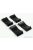 Triple9 - Accessories Set 4X Cuneo Blocca Ruote - 4X Car Stoppers Black