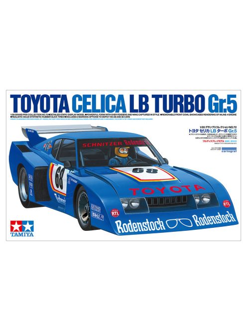 Tamiya - 1:20 Toyota Celica LB Turbo Gr.5