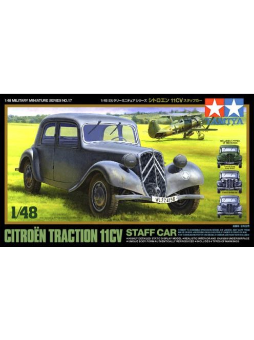 Tamiya - Citroen Traction II CV Staff Car