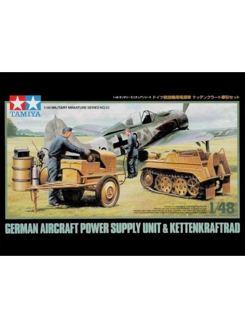 Tamiya - German Aircraft Power Supply Unit- 3 figures