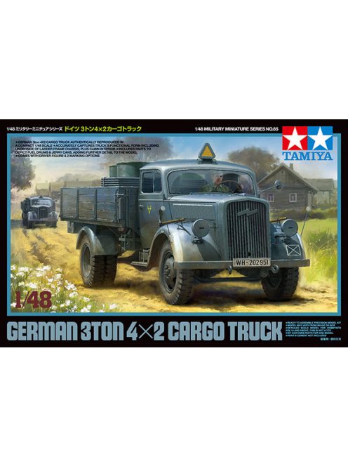 Tamiya - German 3T 4X2 Cargo Truck