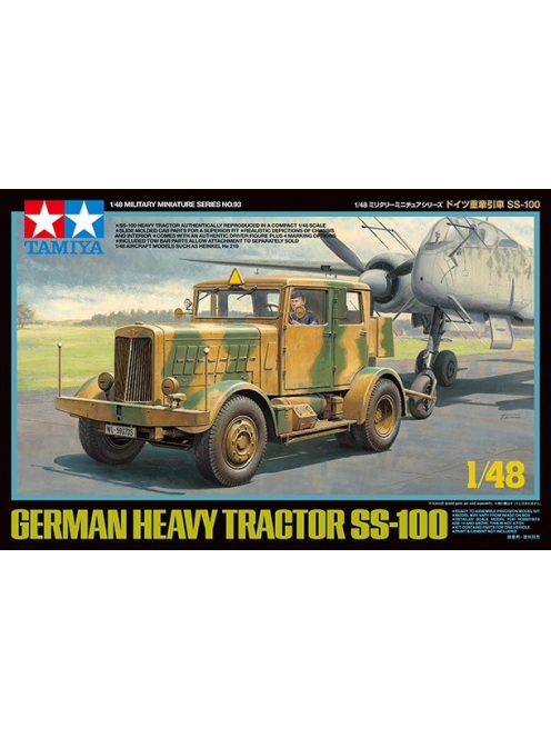 Tamiya - German Heavy Tractor Ss-100 - 1 Figure