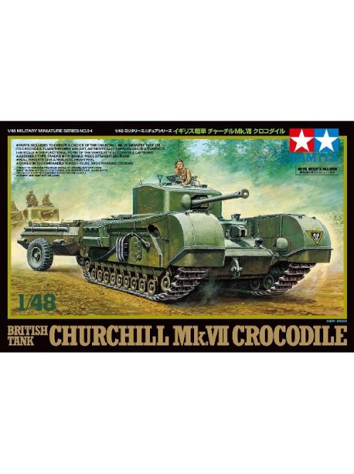 Tamiya - British Tank Churchill Mk.VII - Crocodile - 1 Figure