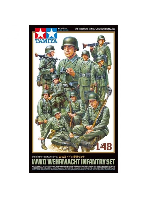 Tamiya - WWII Wehrmacht Infantry Set