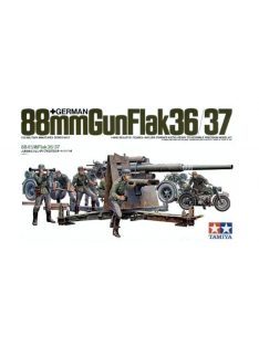 Tamiya - German 88Mm Gun Flak 36/37 - 10 Figures