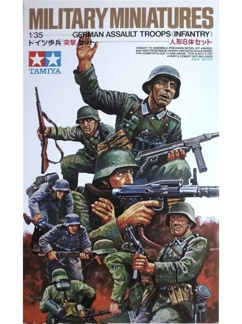 Tamiya - German Assault Troops Kit - CA130