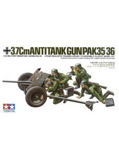 Tamiya - Ger. 37Mm Anti-Tank Gun Kit - 4 Figures