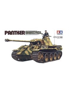 Tamiya - German Panther Ausf A Medium Tank - 2 Figures