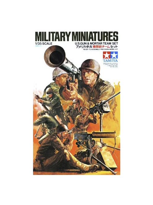 Tamiya - U.S. Gun and Mortar Team Kit