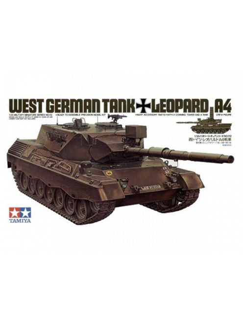 Tamiya - West German Leopard A4 Tank