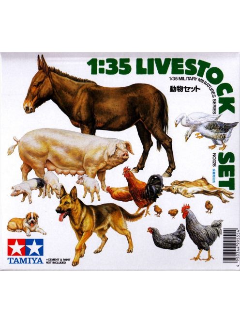 Tamiya - Livestock Set