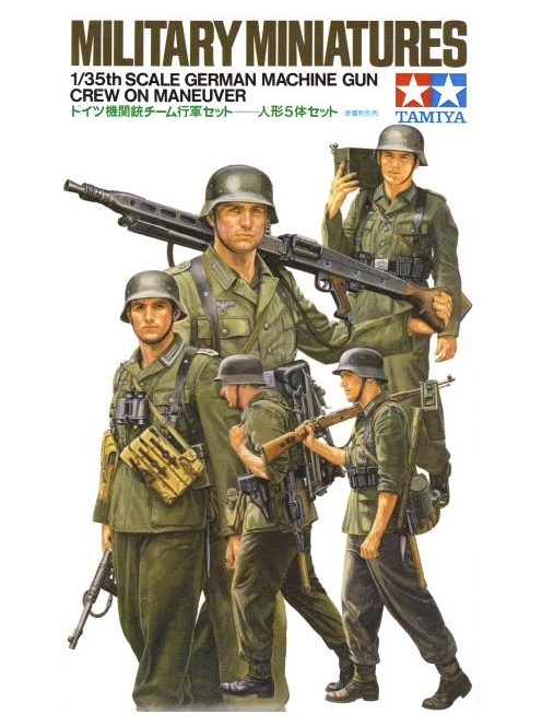 Tamiya - German Machine Gun Crew - "On Maneuver"