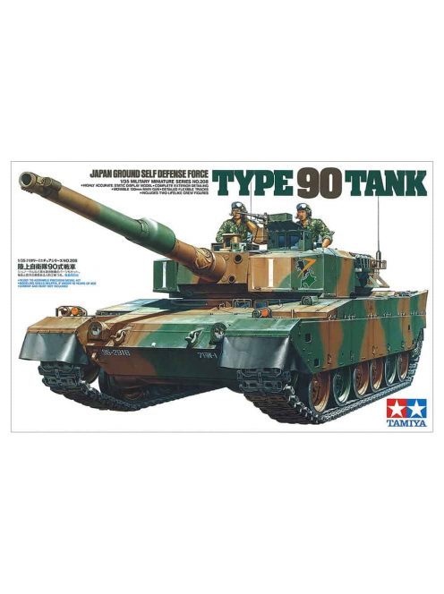 Tamiya - J.G.S.D.F.Type 90 Tank - 2 figures