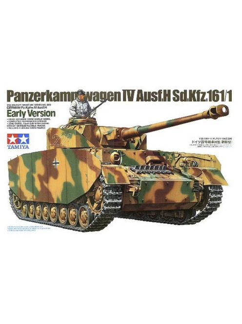 Tamiya - German Panzerkampfwagen Iv Ausf.H Early Version - 1 Figure