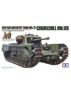   Tamiya - British Infantry Tank Mk.Iv Churchill Mk.Vii - 6 Figures