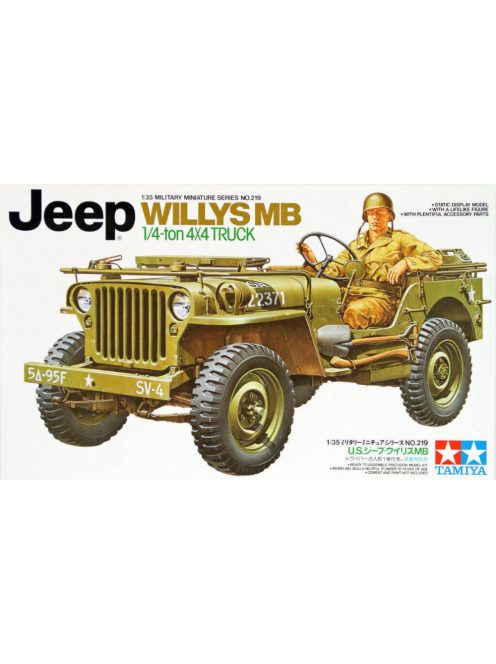 Tamiya - Jeep Willys MB 1/4 Ton Truck - 1 figure