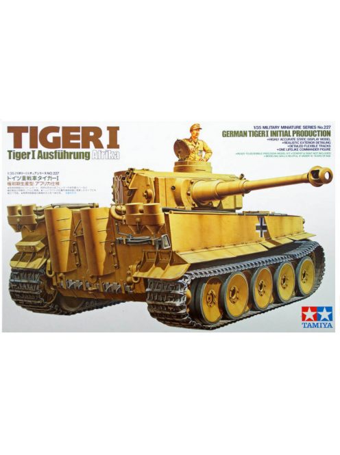 Tamiya - German Tiger I Initial Production Ausfuhrung Afrika