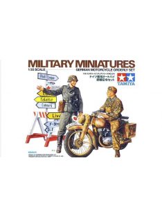 Tamiya - German Motorcycle Orderly - 2 Figures