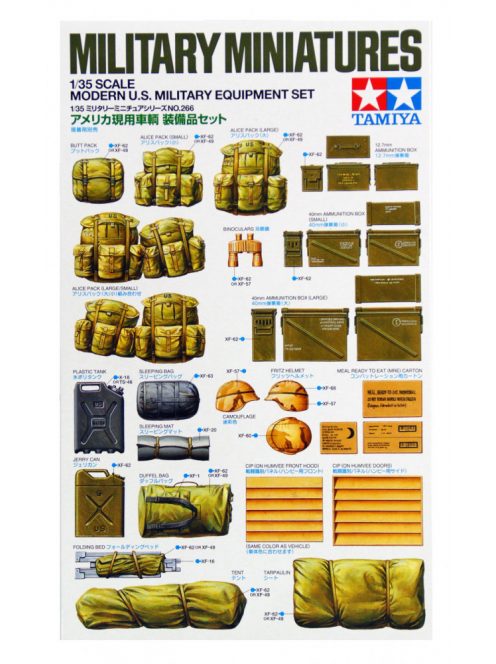 Tamiya - Modern US Military Equipment