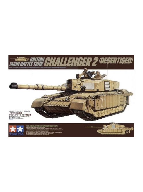 Tamiya - British Mbtchallenger 2 - (Desertised)