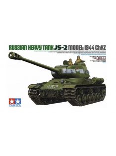   Tamiya - Russian Heavy Tank JS-2 Model - 1944 ChKZ - 2 figures