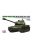 Tamiya - Russian Heavy Tank JS-2 Model - 1944 ChKZ - 2 figures