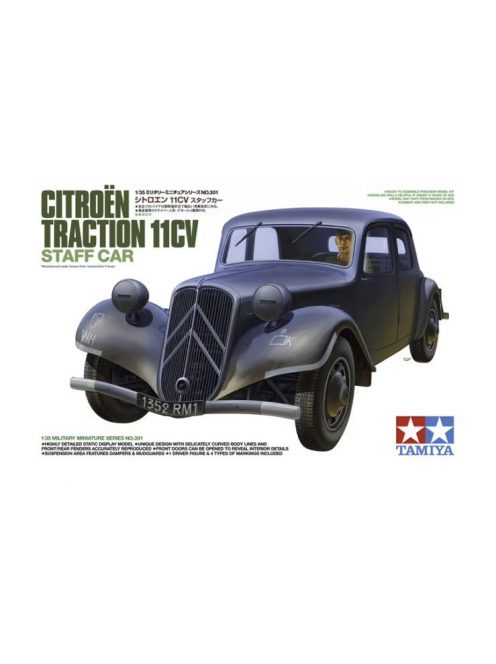 Tamiya - Citroen T raction 11CV - Staff Car