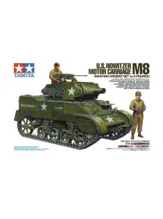   Tamiya - U.S. Howitzer Motor Carriage M8 Awaiting Orders Set (w/3 Figures)