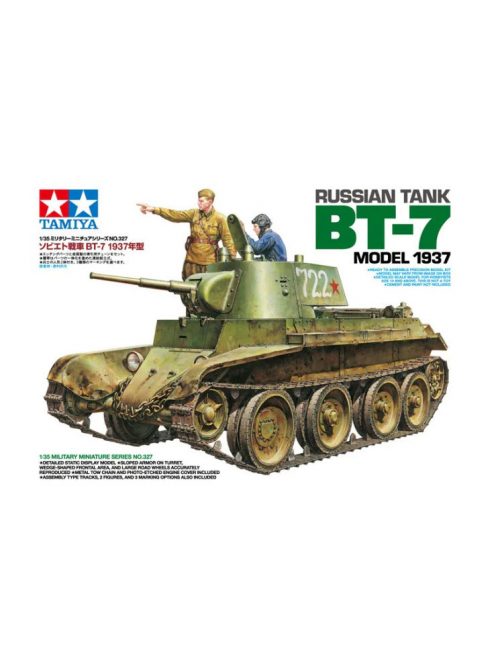 Tamiya - BT-7 Model 1937- 2 figures