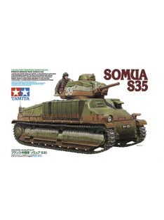 Tamiya - French Medium Tank Somua S35 - 1 figure