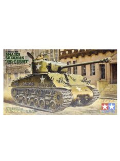   Tamiya - U.S. Medium Tank M4A3E8 Sherman Easy Eight - European Theater - 2 figures