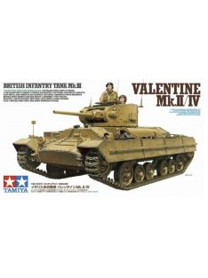   Tamiya - British Infantry Tank Mk.III Valentine Mk.II/IV - 2 figures