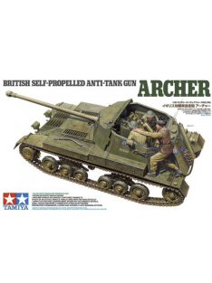   Tamiya - British Anti Tank Gun Archer - Self Propelled - 3 figures