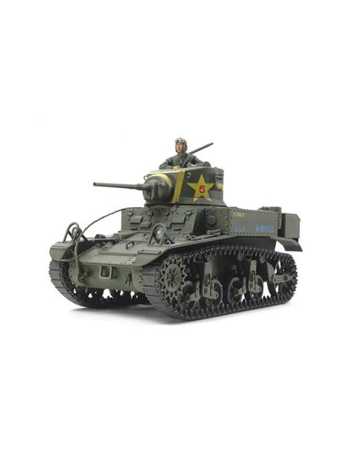 Tamiya - 1:35 U.S. Light Tank M3 Stuart Late Production - 1 figure