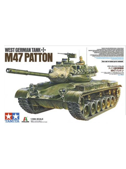 Tamiya - West German tank M47 Patton