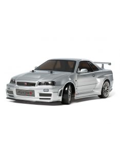   Tamiya - 1:10 TT-02D Nismo R34 GT-R Z-Tune Brushed RC model car Electric Road version 4WD Kit