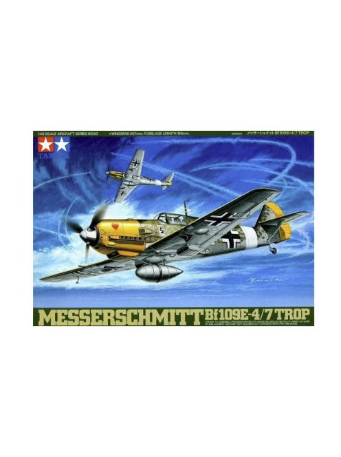 Tamiya - Messerschmitt BF109E-4/7 Trop