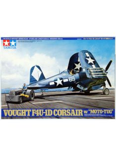 Tamiya - F4U-1D Corsair with 'Moto-Tug' - 1 figure