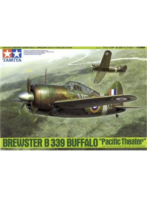 Tamiya - Brewster B-339 Buffalo - Pacific Theater