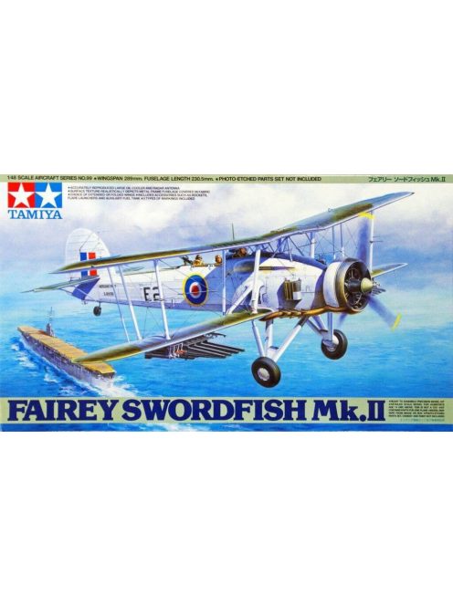 Tamiya - Fairey Swordfish Mk.II - 3 figures