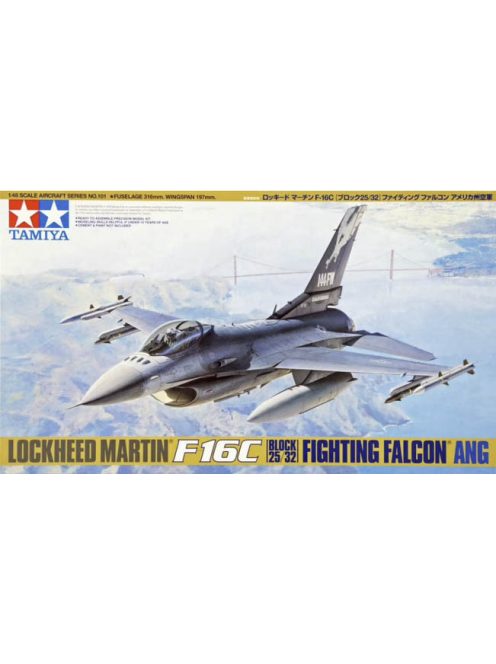 Tamiya - Lockeed F-16C (block 25/32) - Fighting Falcon ANG