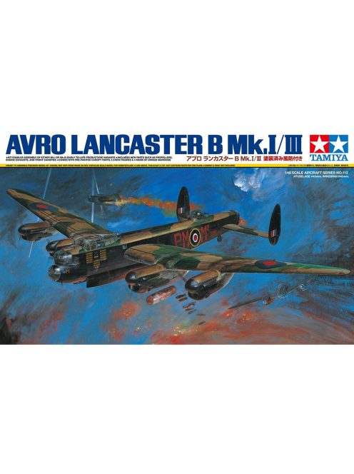 Tamiya - 1:48 Avro Lancaster BI/BIII (2012) - with 5 figures