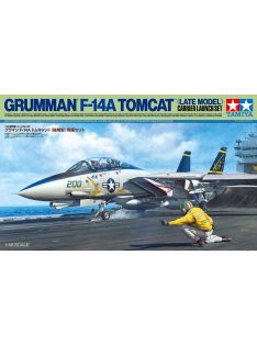   Tamiya - Grumman F-14A Tomcat (Late Model) Carrier Launch Set