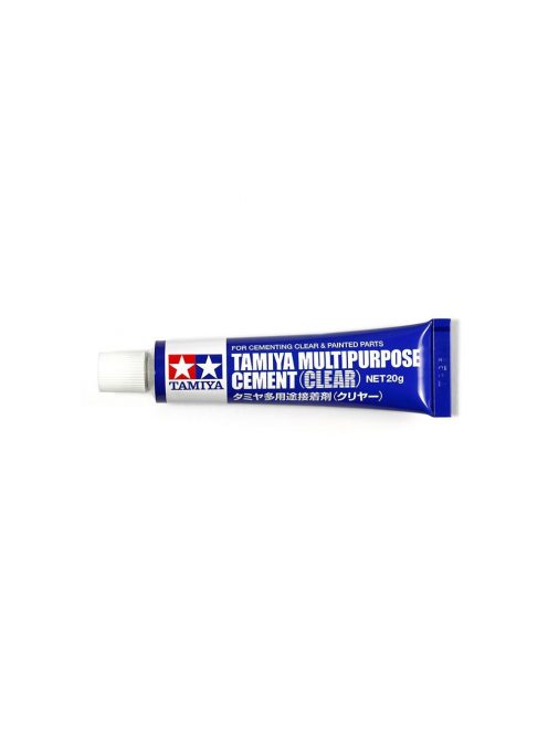 Tamiya - Multipurpose Cement (clear) for cementing clear & painted parts (20g)