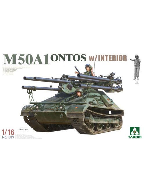 Takom - M50A1 Ontos W/Interior